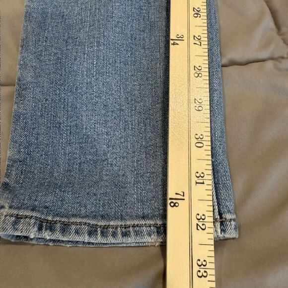 Hudson Ace Skinny Men's Jeans Light Medium Wash Distressed Size 33 x 32 - Picture 10 of 11